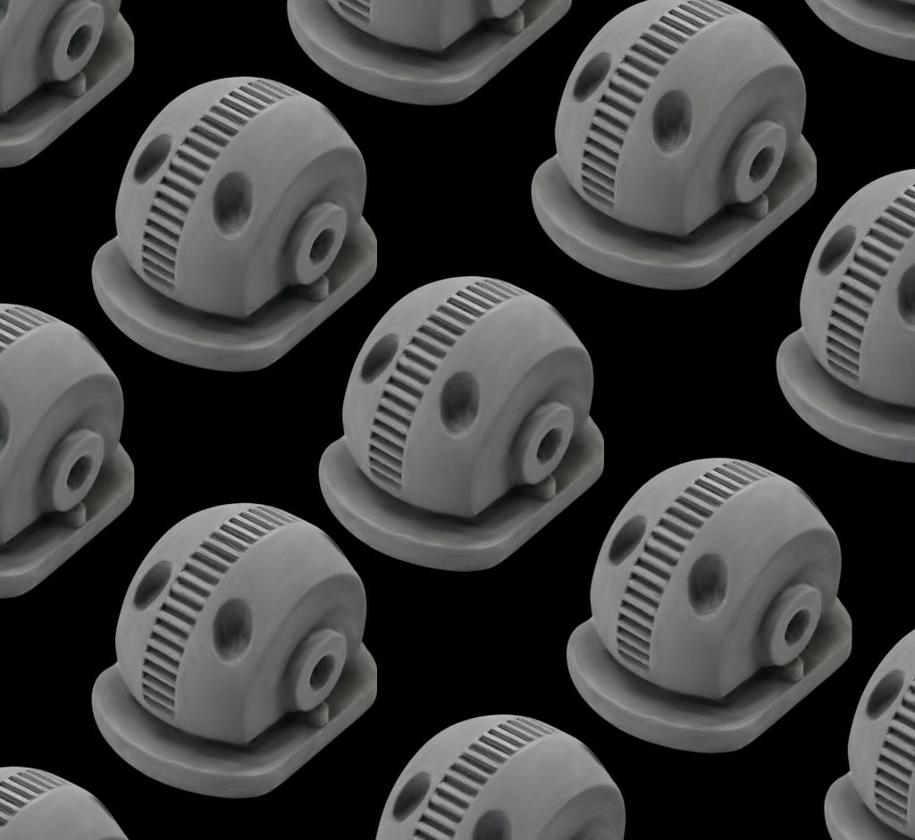 Series of metal parts produced with Addimetal's Binder Jetting metal 3D printing technology