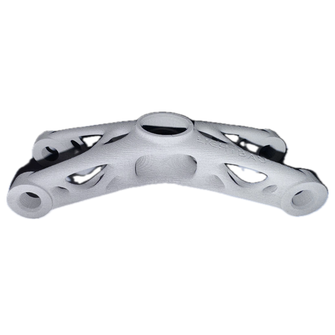 Topology-optimized mechanical part 3D printed in metal using Addimetal’s Binder Jetting technology
